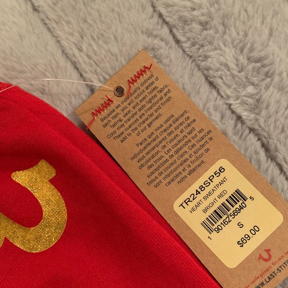 NWT- True Religion joggers- kids - Picture 3 of 4